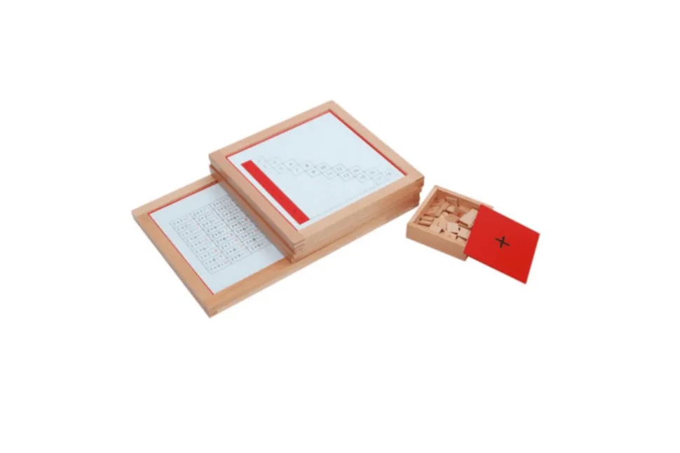 Addition Working Charts 1, 2, 3 & Blank and Wooden Stand