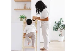 Adjustable Natural Fold N' Store Learning Tower