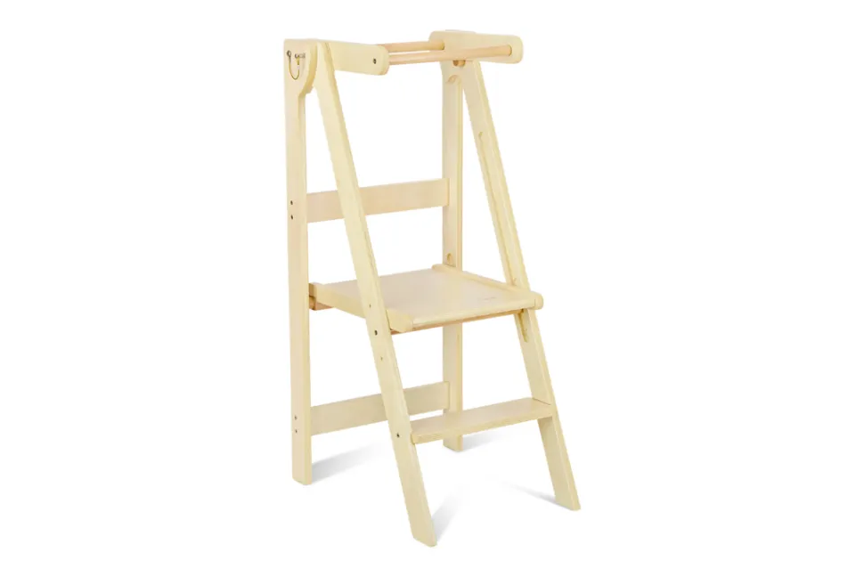 Adjustable Natural Fold N' Store Learning Tower
