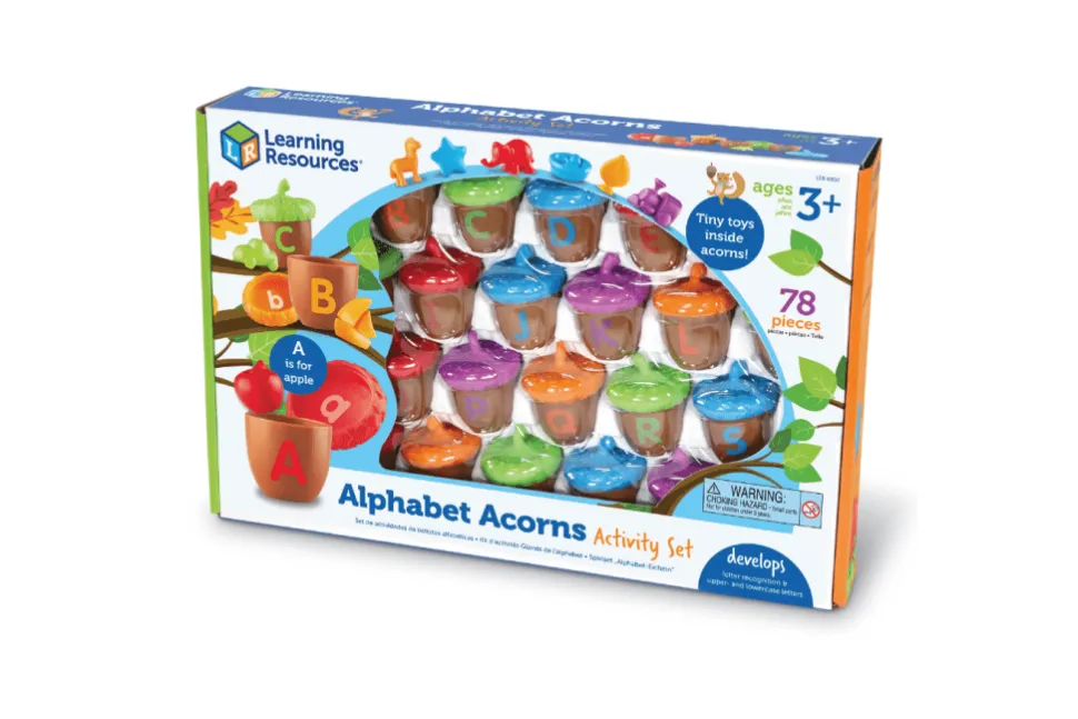 Alphabet Acorns Activity Set