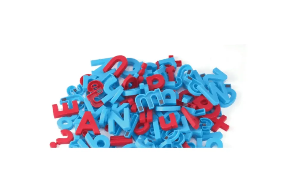 Alpha/Math Magnets-Colour Coded
