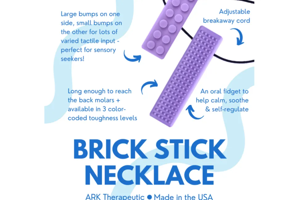 ARK's Brick Stick® Textured Chew Necklace