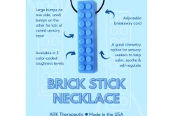 ARK's Brick Stick® Textured Chew Necklace