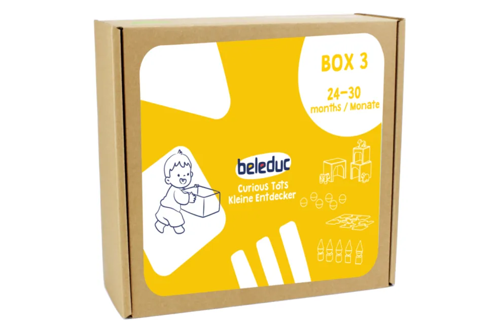 Beleduc Curious Tots Box 3: 24 - 30 Months