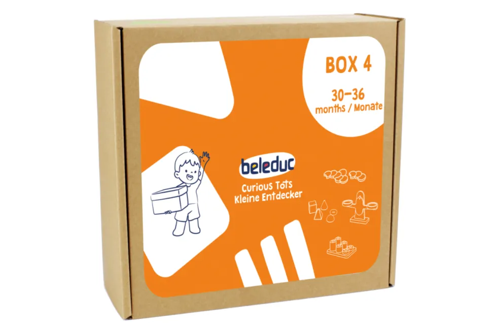 Beleduc Curious Tots Box 4: 30 - 36 Months