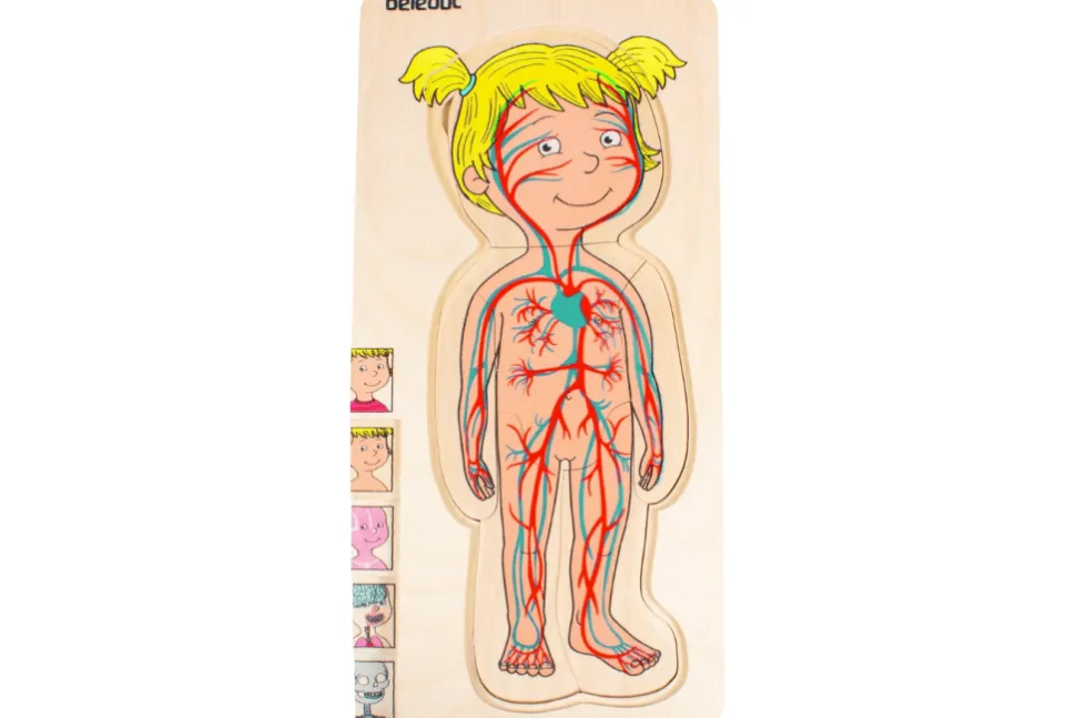 Beleduc Girl Layer Puzzle
