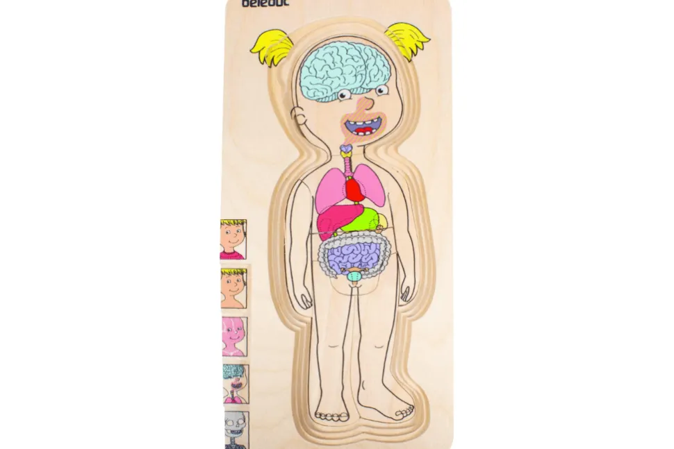 Beleduc Girl Layer Puzzle