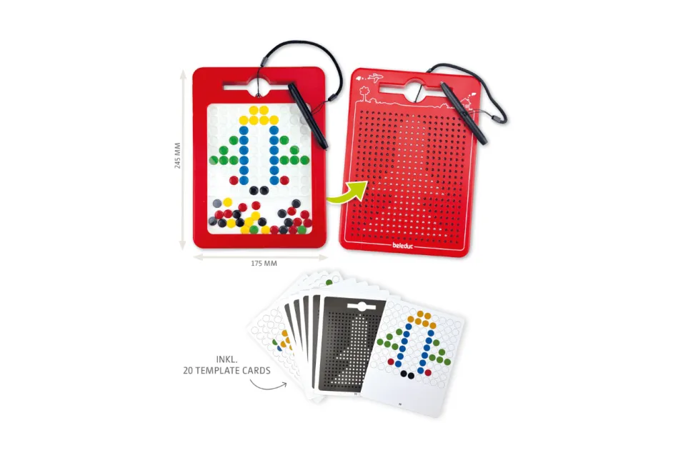 Beleduc 2-in-1 Magnetic Activity Board