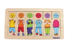 Beleduc Mix and Match Emotions Puzzles