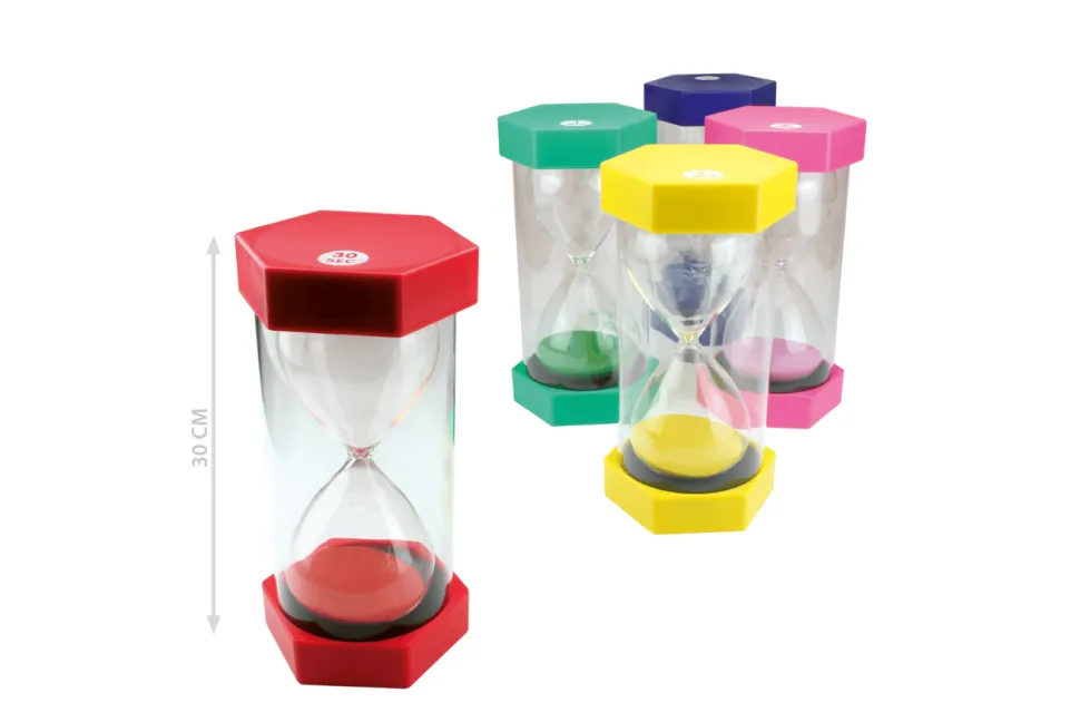 Beleduc - Set of 5 Sand Timers