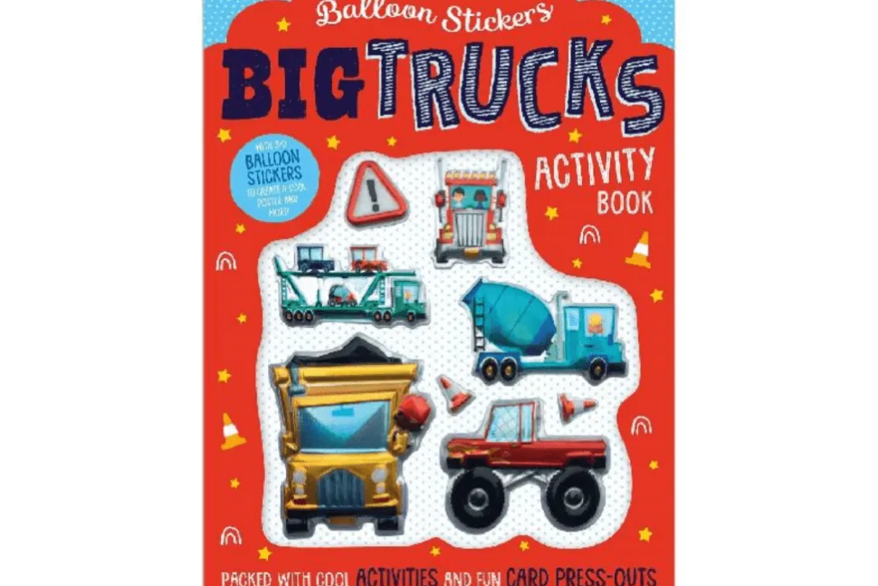 Big Trucks Activity Book