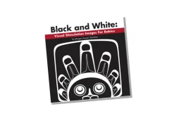 Black and White: Visual Stimulation Images for Babies by Morgan Asoyuf