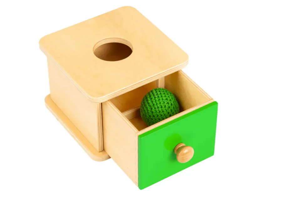 Box with Knitted Ball