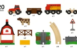 Brio Farm Railway Set