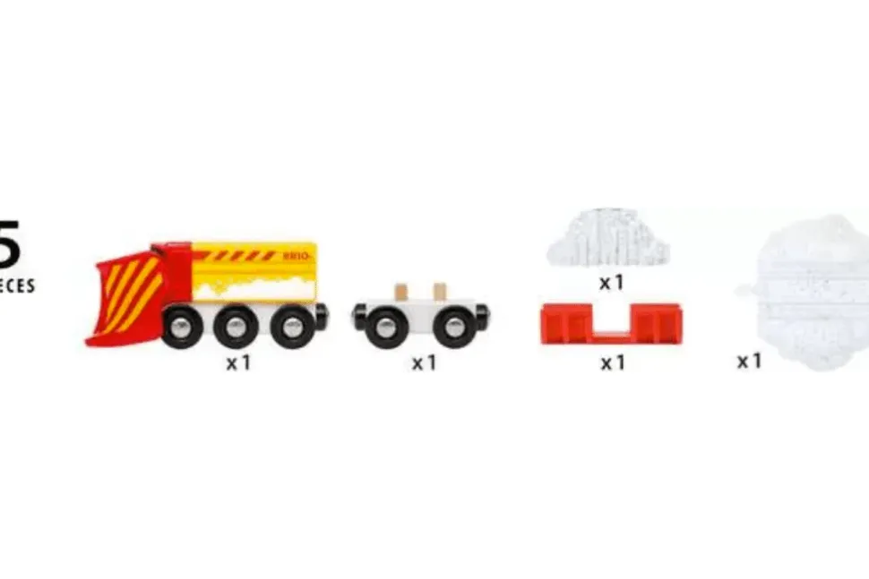 Brio Snow Plow Train