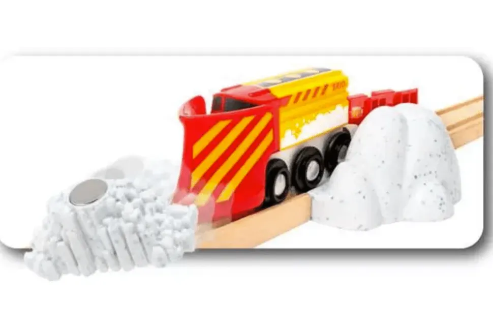 Brio Snow Plow Train