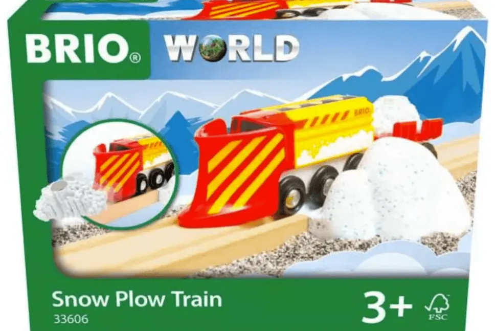 Brio Snow Plow Train