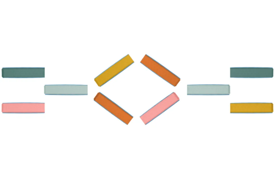 B. Toys Balance Beam Set