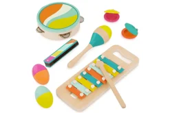 B. Toys Wooden Musical Instruments Set