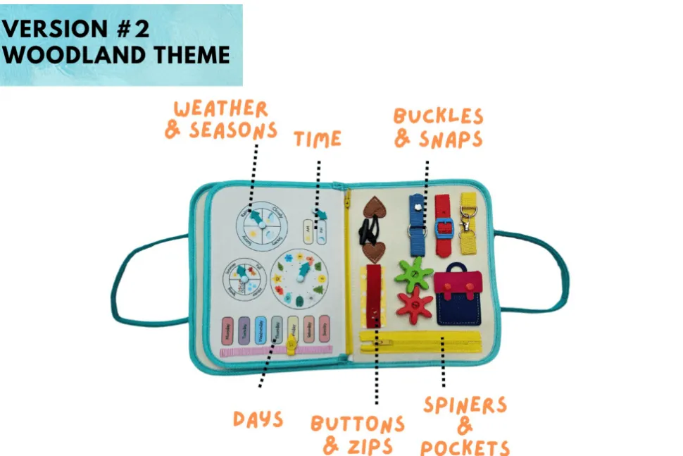 Busy Book - Felt Activity Book
