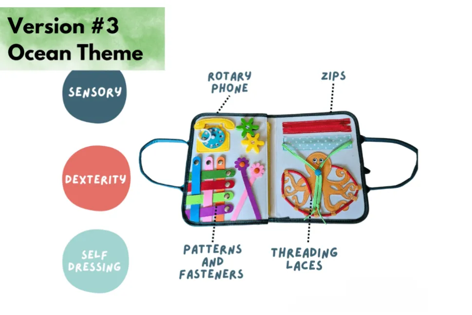 Busy Book - Felt Activity Book