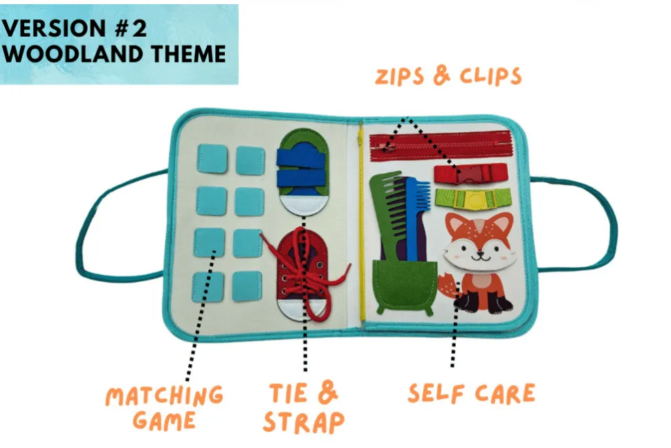 Busy Book - Felt Activity Book