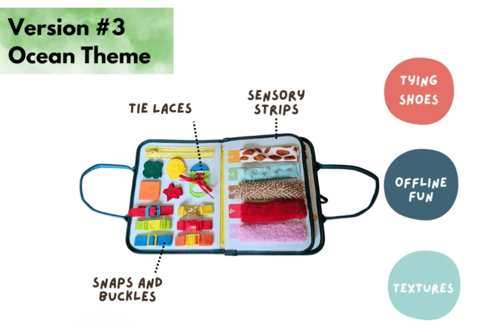 Busy Book - Felt Activity Book