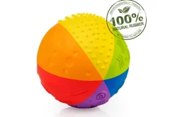 Caaocho Rainbow Sensory Ball - Made from Natural Rubber