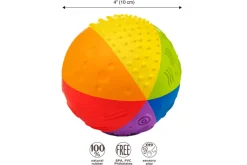 Caaocho Rainbow Sensory Ball - Made from Natural Rubber