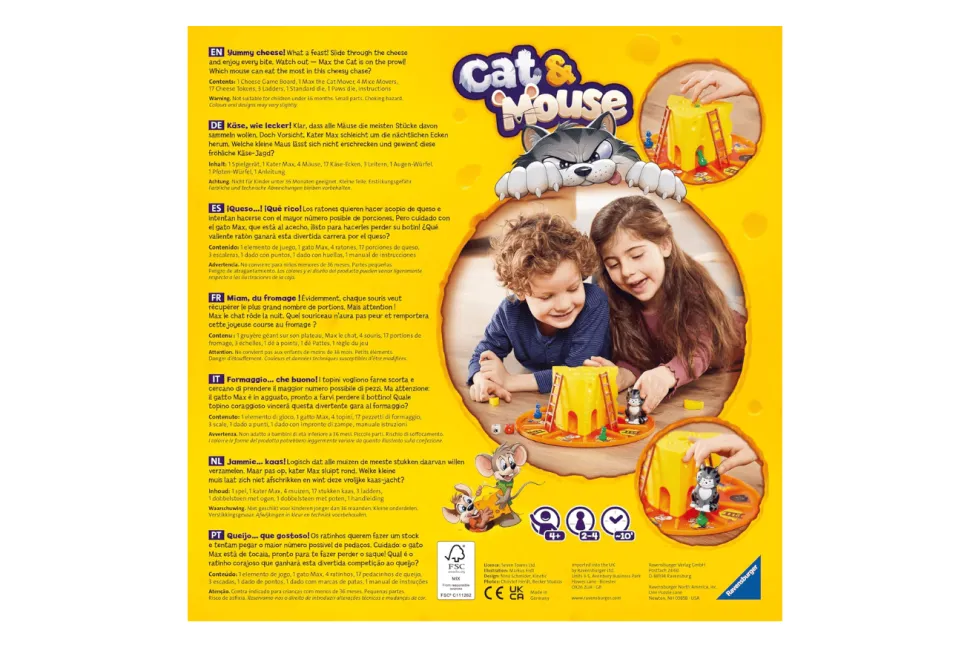 Cat & Mouse Game - Age 4+