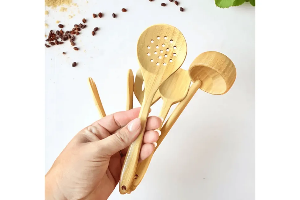 Children’s Bamboo Utensil Set | 5 Piece