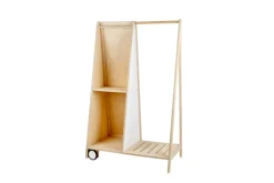 Children's Clothes Rack with Mirror