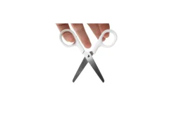 Children's Stainless Steel Scissors with Safety Cap