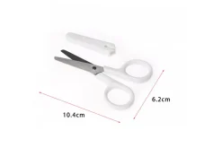Children's Stainless Steel Scissors with Safety Cap