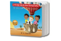 Choose Your Own Adventure Board Book - By Balloon to the Sahara