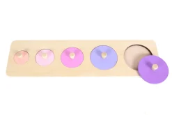 5 Circles Knob Puzzle