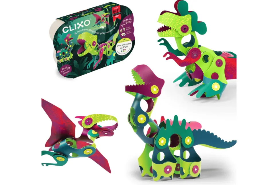 Clixio Dino Discovery Pack (22pcs)