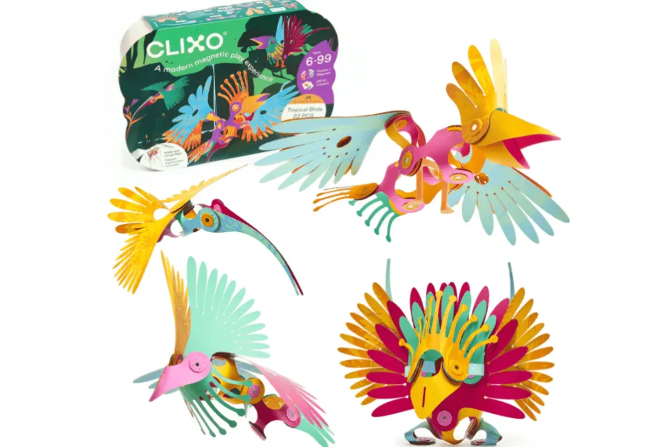 Clixo - Tropical Birds Pack (22pcs)