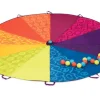Colourful Parachute and 15 Balls
