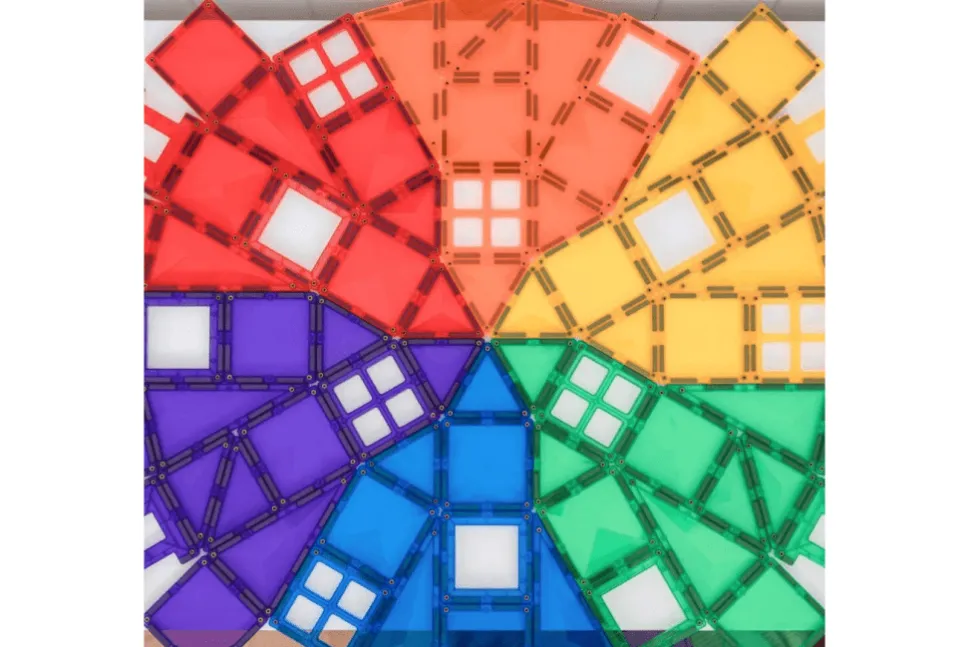 Connetix Tiles Rainbow Creative Pack 102 pc