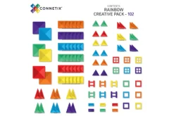 Connetix Tiles Rainbow Creative Pack 102 pc