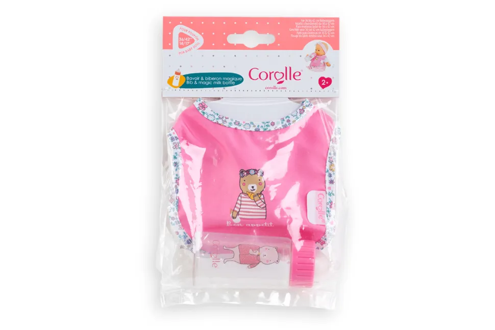 Corolle Bib and Magic Bottle