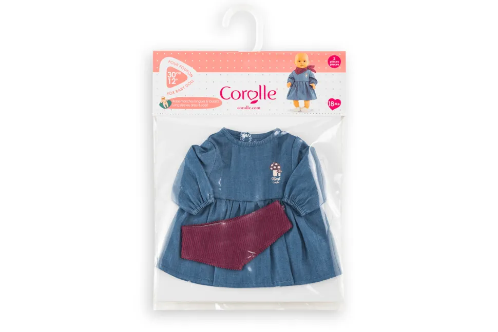 Corolle Doll Outfits - For 30cm (12") Dolls (Multiple Styles Available)