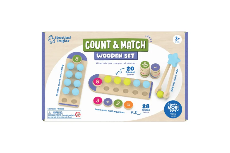 Count & Match Wooden Set