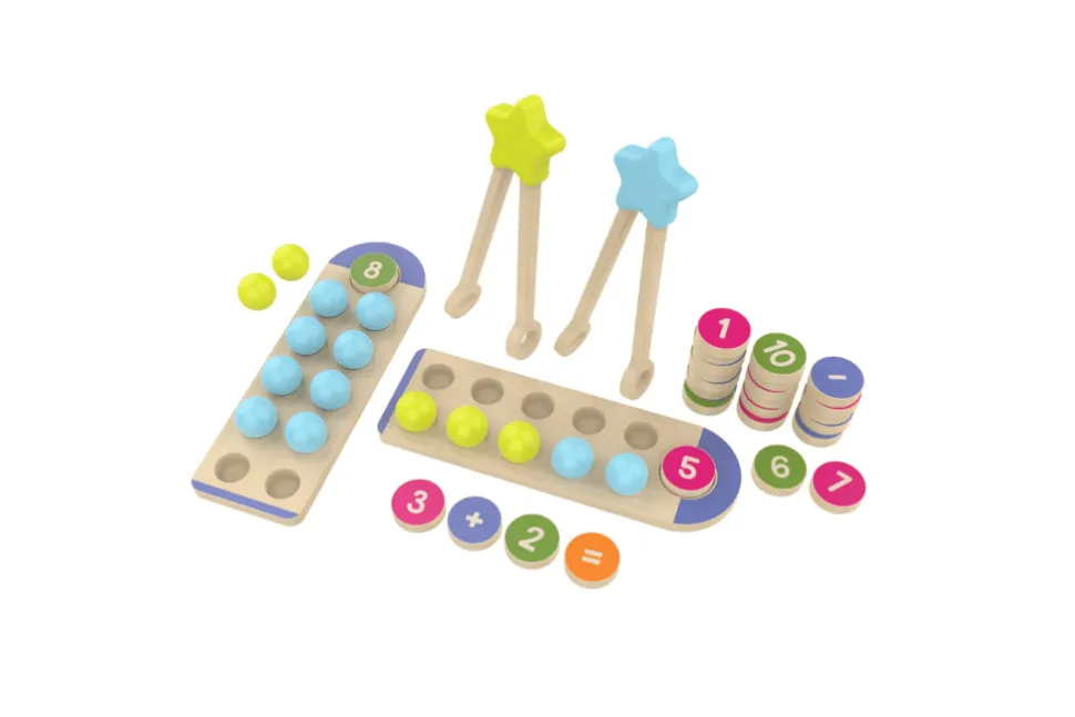 Count & Match Wooden Set