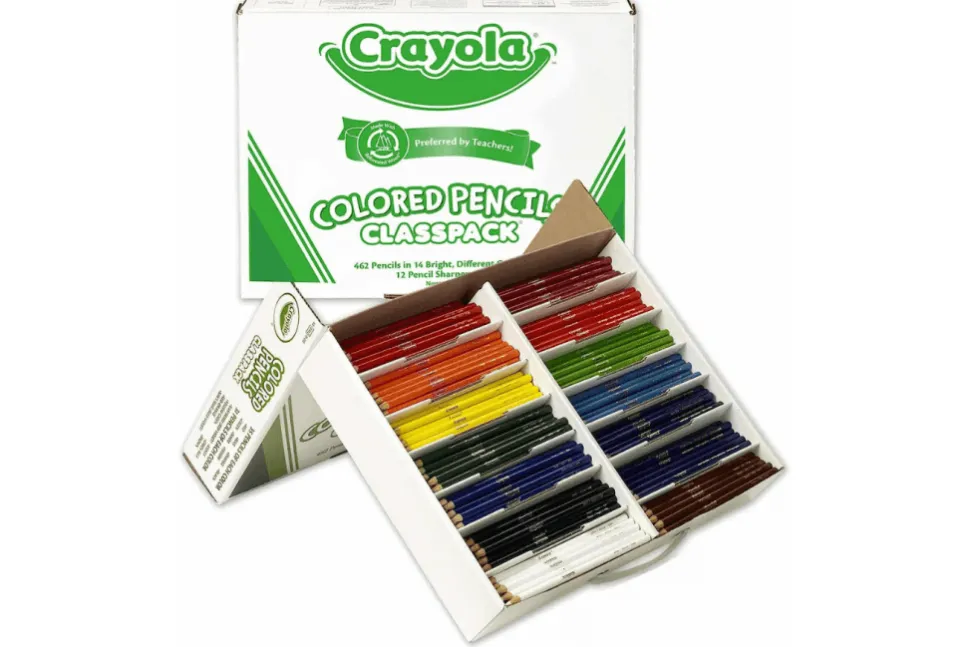 Crayola Coloured Pencils - Sold By Individual Colour (packs of 30)