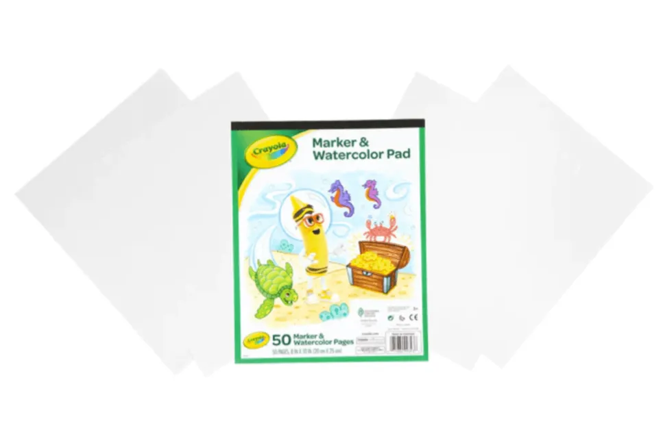 Crayola Marker & Watercolour Pad (60 Pages)