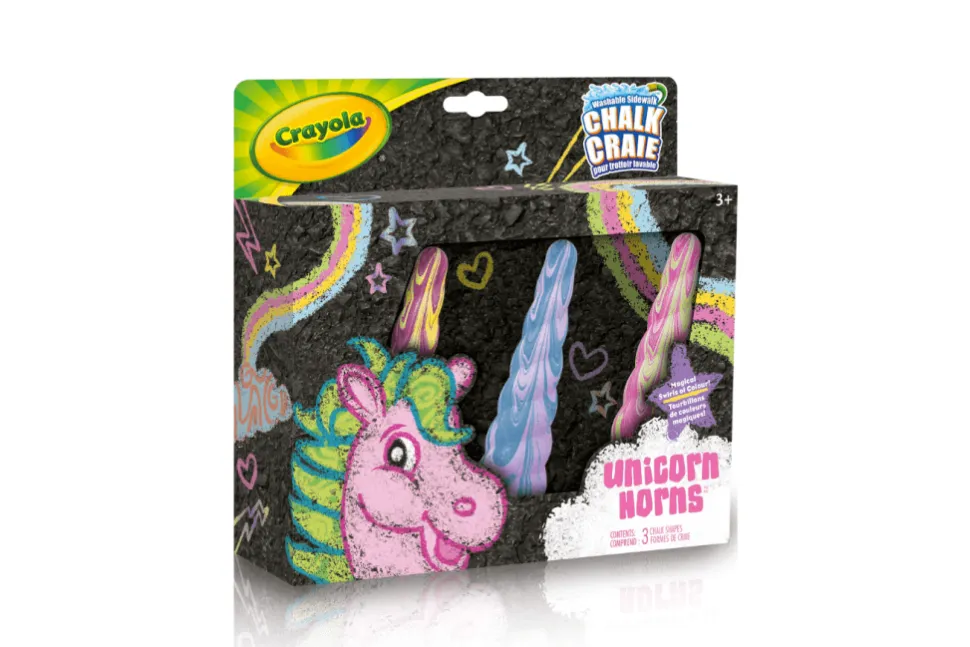 Crayola Unicorn Sidewalk Chalk (3 Count)