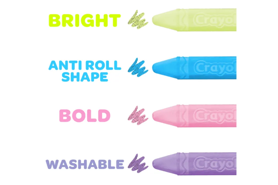 Crayola Washable Sidewalk Chalk (24 Count)