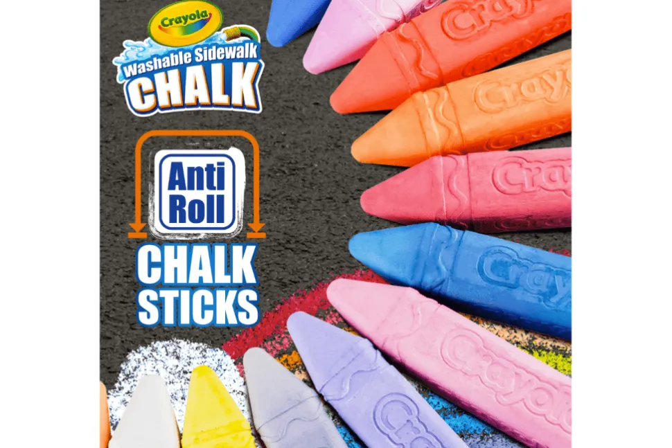 Crayola Washable Sidewalk Chalk (24 Count)